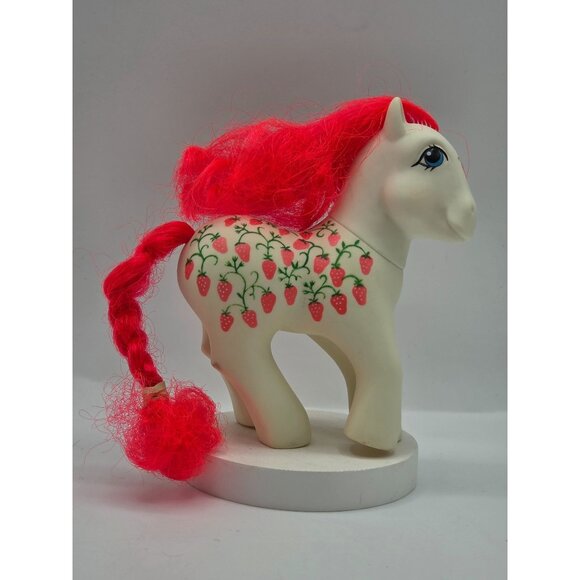 Vintage My Little Pony G1 Sugarberry Twice As Fancy Strawberry 1987 - Picture 2 of 7